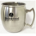 14 Oz. Original Stainless Steel Moscow Mule Mug w/ Built In Handle